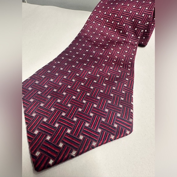 Tommy Hilfiger Two Tone Tie - Picture 5 of 9